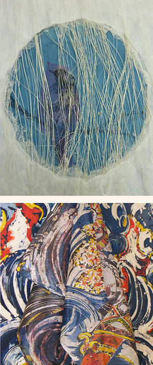 Elaine Cooper uses washi to make original and innovative artwork.