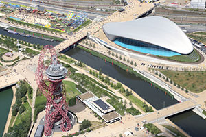 Queen Elizabeth Park in east London was transformed following the 2012 Games.